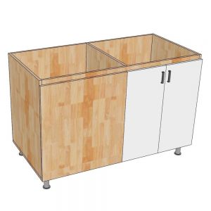 Module tủ bếp dưới 1m2 gỗ tự nhiên MTBT015 Module tủ bếp dưới 1m2 gỗ tự nhiên MTBT015