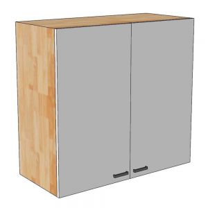 Module tủ bếp trên 80cm hệ 2 cửa mở TBT016