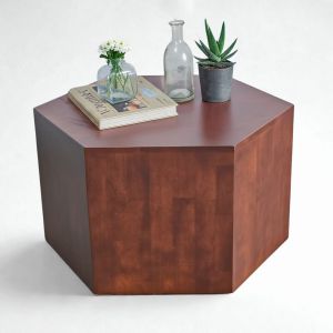 Bàn Sofa thùng lục giác gỗ tự nhiên TT68234 Bàn Sofa thùng lục giác gỗ tự nhiên TT68234