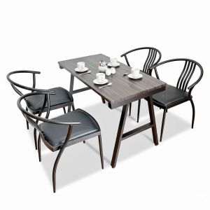 Bộ bàn ghế cafe, nhà hàng 4 người CBCF235