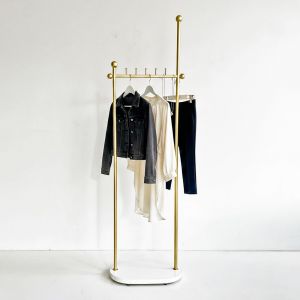 Giá treo đồ khung sắt sơn tĩnh điện đế bằng đá nhân tạo KPT68016