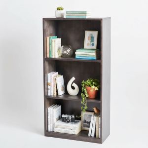 Kệ sách nhỏ 3 tầng 30x50x60cm gỗ cao su KS68196