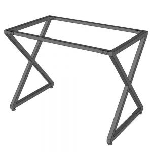 Chân sắt  lắp ráp chữ X 100x60cm hệ Minimal  HCMN009 Chân sắt  lắp ráp chữ X 100x60cm hệ Minimal  HCMN009