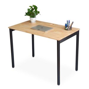 Bàn làm việc 100x60cm chân sắt hệ OMA II lắp ráp ngàm HBOM201 Bàn làm việc 100x60cm chân sắt hệ OMA II lắp ráp ngàm HBOM201