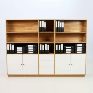 THS68008 - Tủ gỗ đựng hồ sơ văn phòng - 270x35x170 (cm)