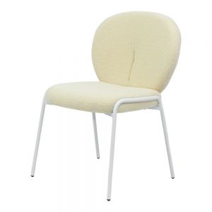 Ghế lưng tựa Winter Fluffy nệm bọc vải lông cừu GBC68039 Ghế lưng tựa Winter Fluffy nệm bọc vải lông cừu GBC68039