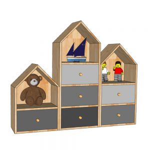 Hệ kệ tủ đề đồ cho trẻ 100x25x120cm gỗ cao su KTMN004 Hệ kệ tủ đề đồ cho trẻ 100x25x120cm gỗ cao su KTMN004