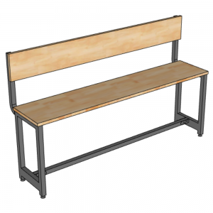 Ghế Trường Học 2 Chổ Ngồi Lắp Ráp TK227