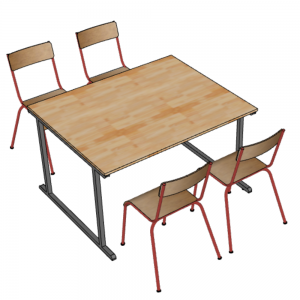 Bàn Đọc Sách Thư Viện TK233