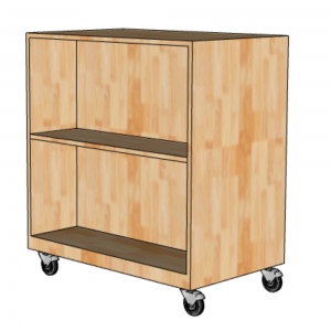 Giá Tủ Sách Di Động Hai Bên TK273