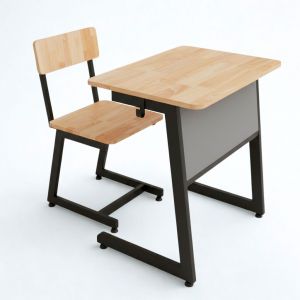 Combo bộ bàn ghế học sinh chân sắt chữ C BGHS005