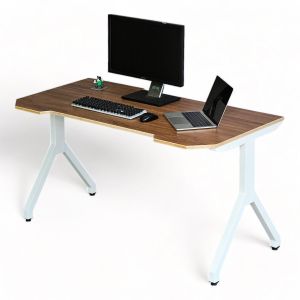 Bàn Gaming 140x70cm gỗ plywoood chân sắt lắp ráp hệ YCHI GD68078