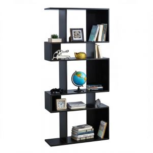 Kệ sách đứng 80x28x170cm gỗ cao su KS68247