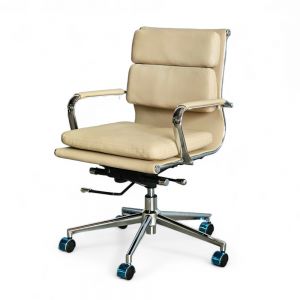 Ghế xoay văn phòng bọc nệm lưng thấp WILLY07 Ghế xoay văn phòng bọc nệm lưng thấp WILLY07
