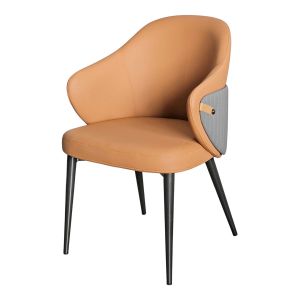 Ghế ăn bọc nệm chân thép carbon chống gỉ GAK355