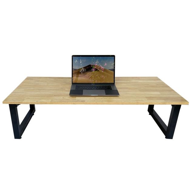 Bàn làm việc Ngồi Bệt 120x60cm gỗ cao su chân gấp SPD68006 Bàn làm việc Ngồi Bệt 120x60cm gỗ cao su chân gấp SPD68006