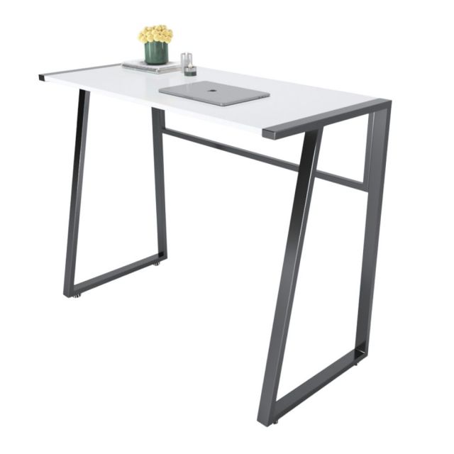 Bàn làm việc đứng StaDesk 130x60cm chân sắt viền cao 105cm STD68018 Bàn làm việc đứng StaDesk 130x60cm chân sắt viền cao 105cm STD68018