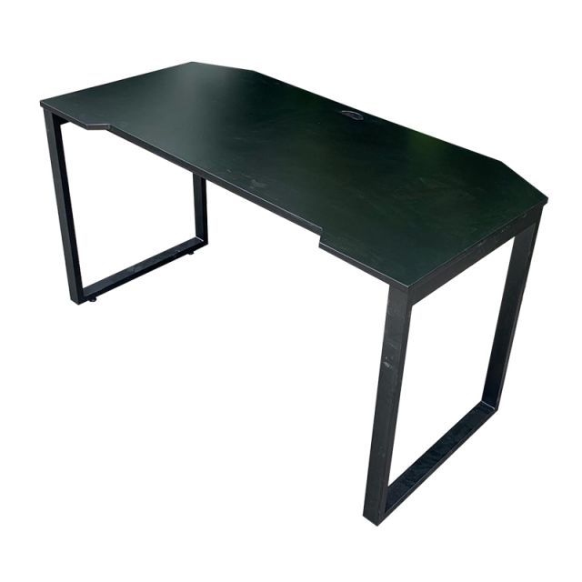 Bàn GamingDesk 140x70cm gỗ cao su PU đen chân sắt lắp ráp GD68009 Bàn GamingDesk 140x70cm gỗ cao su PU đen chân sắt lắp ráp GD68009