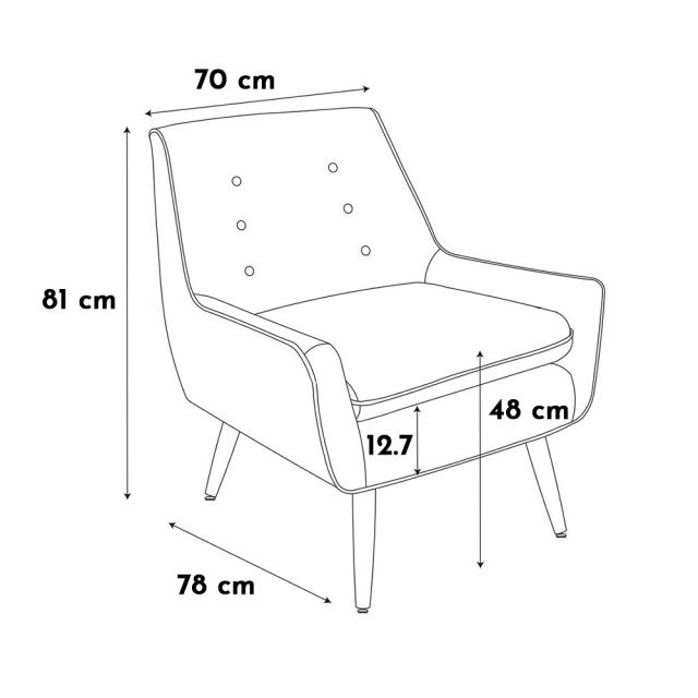 Ghế sofa đơn - GSD68014