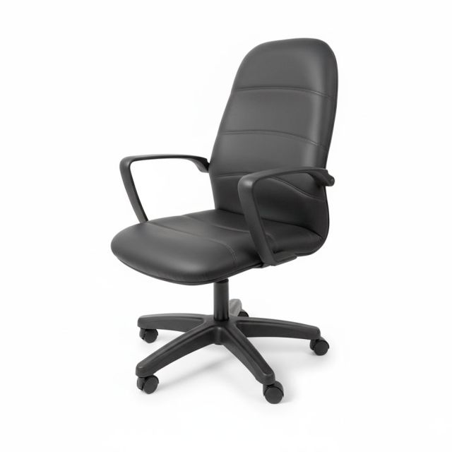 HOM1069-02 - Ghế nệm lưng cao văn phòng chân xoay