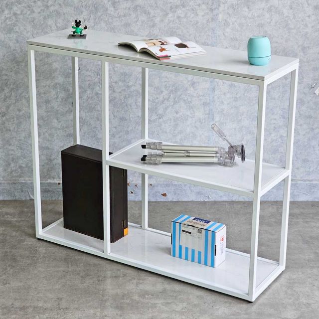 Bàn console POSY khung sắt mặt đá CST043
