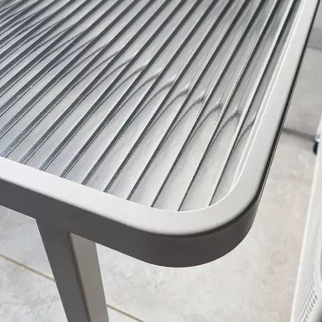 Bàn sofa đôi mặt kính chân sắt TT68303