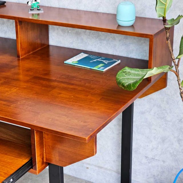 Bàn phòng thu StudioDesk 200x80cm gỗ cao su SD68020