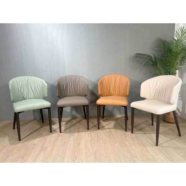 Ghế ăn bọc nệm Si chân sắt sỡn tĩnh điện GAK135