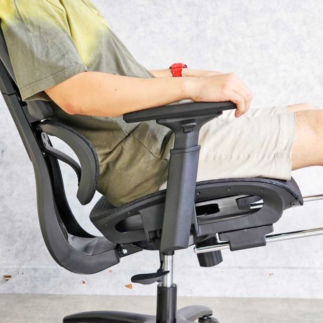 Ghế lưới văn phòng có tựa đầu chuẩn Ergonomic HOGVP164