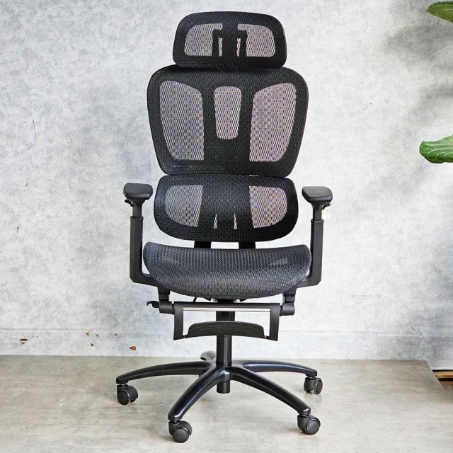 Ghế lưới văn phòng có tựa đầu chuẩn Ergonomic HOGVP164