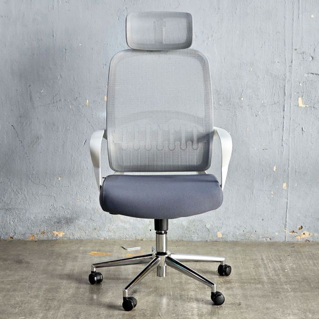 Ghế xoay văn phòng lưng lưới có tựa đầu GAK825