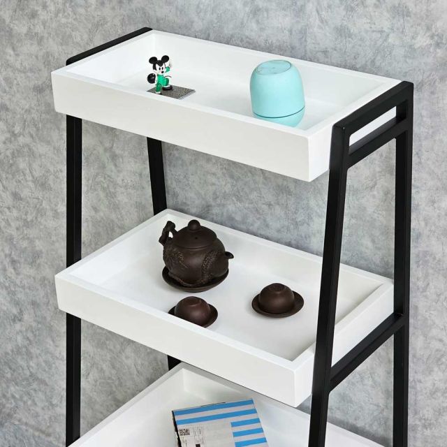 Kệ trưng bày 54x40x120cm gỗ cao su KTB68186