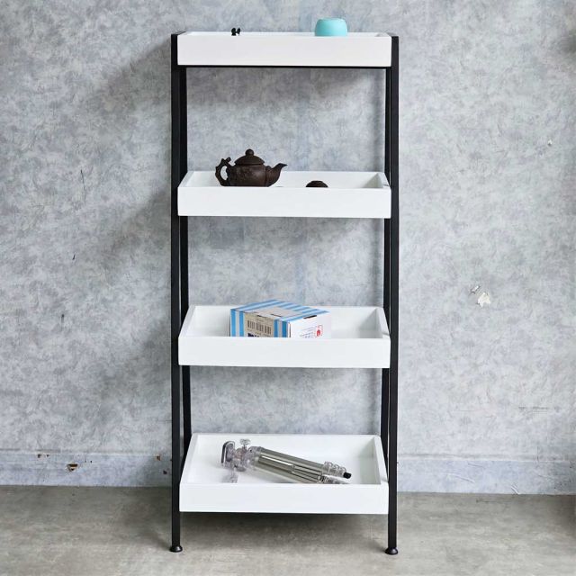Kệ trưng bày 54x40x120cm gỗ cao su KTB68186