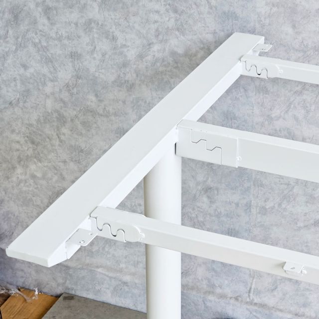 Chân sắt lắp ráp cho bàn 160x80cm hệ TIO sơn tĩnh điện HCTO010