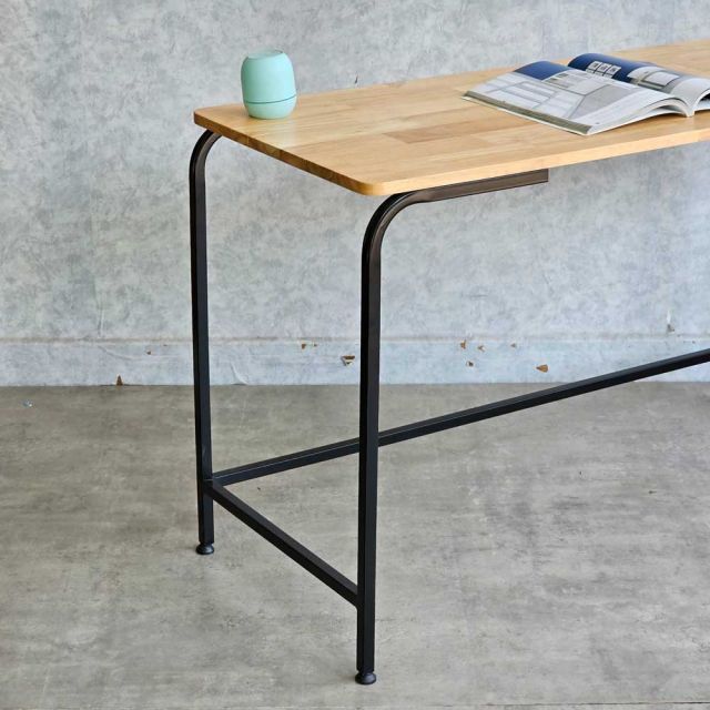 Bàn làm việc 120x50cm gỗ cao su SPD68220