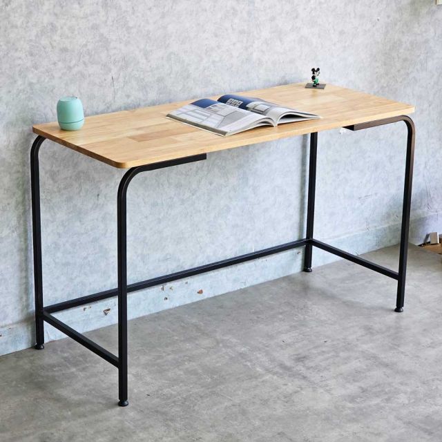 Bàn làm việc 120x50cm gỗ cao su SPD68220