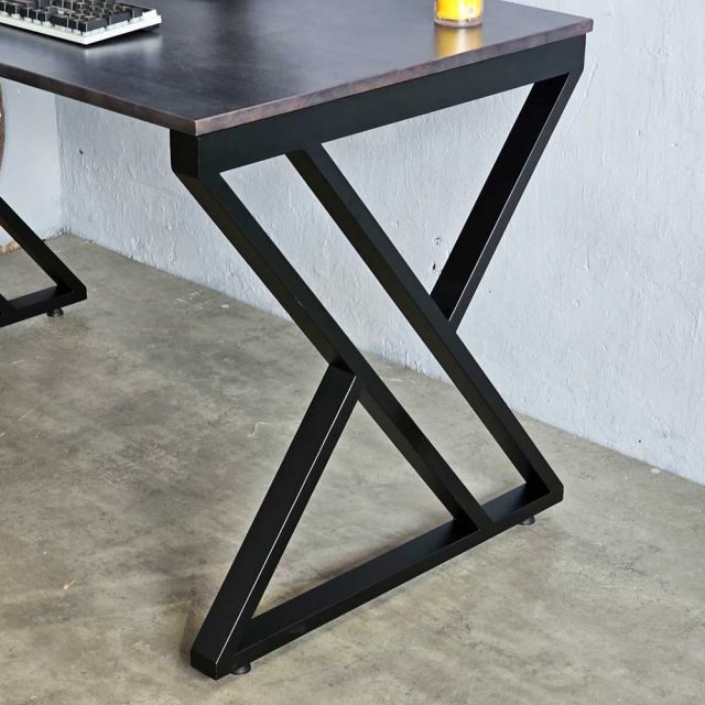 Bàn GamingDesk 140x70cm gỗ cao su chân sắt GD68053