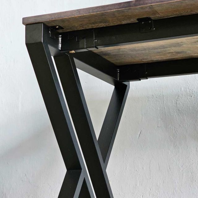Bàn GamingDesk 140x70cm gỗ cao su chân sắt GD68053