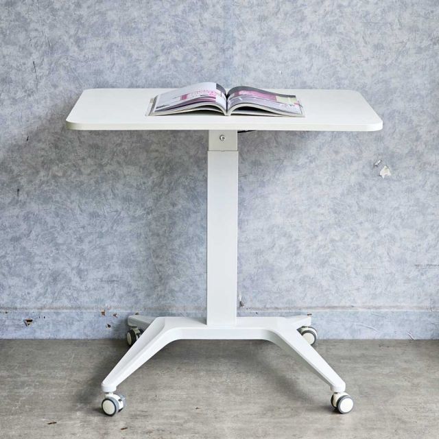 Bàn nâng hạ 80x56cm ben khí mặt bàn gỗ MFC FWS12-2