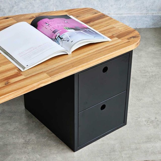 Bàn sofa có ngăn kéo 120x60cm gỗ tràm TT68304