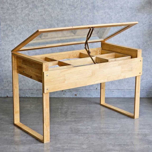 Bàn vẽ kiến trúc DraftingDesk 120x60cm mặt kính cường lực DD68003