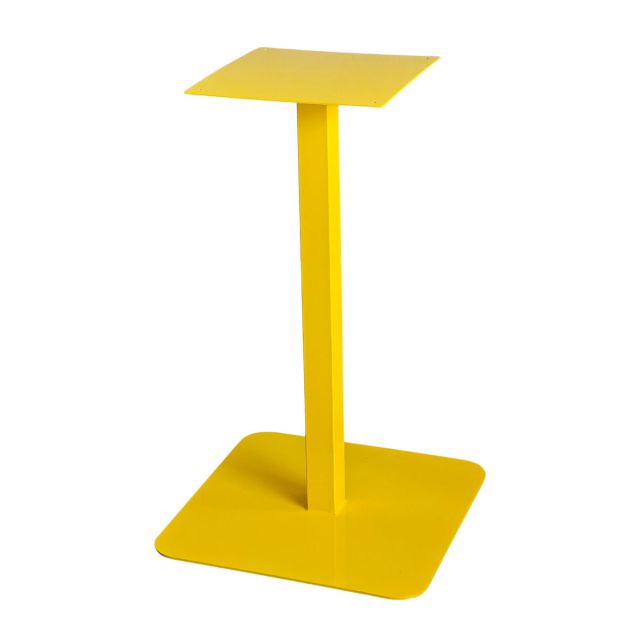 Chân bàn cafe vuông sắt sơn tĩnh điện CHBCF039