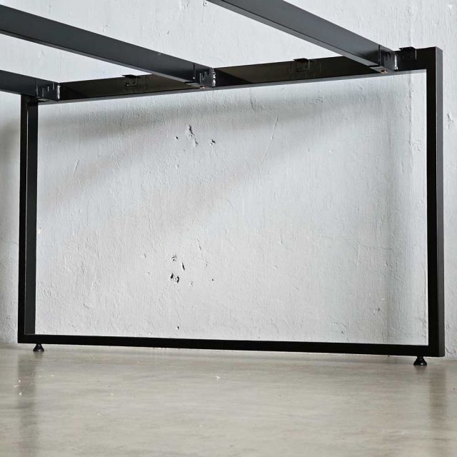 Chân sắt lắp ráp cho bàn cụm 200x120cm sơn tĩnh điện HCRT034