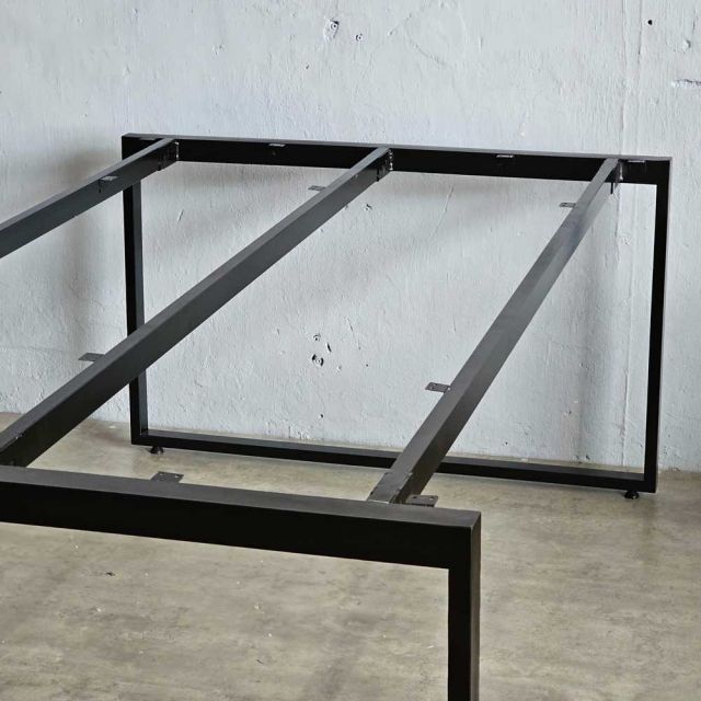 Chân sắt lắp ráp cho bàn cụm 200x120cm sơn tĩnh điện HCRT034