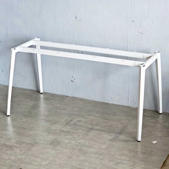 Chân sắt lắp ráp cho bàn 160x80cm hệ Đa Giác sơn tĩnh điện CHDG007
