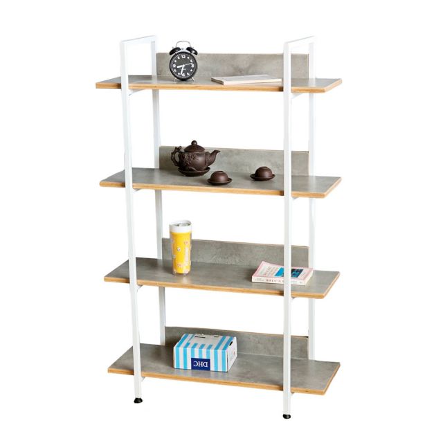 Kệ sách VASEN 4 tầng 80x32x127cm gỗ plywood KS68259 Kệ sách VASEN 4 tầng 80x32x127cm gỗ plywood KS68259