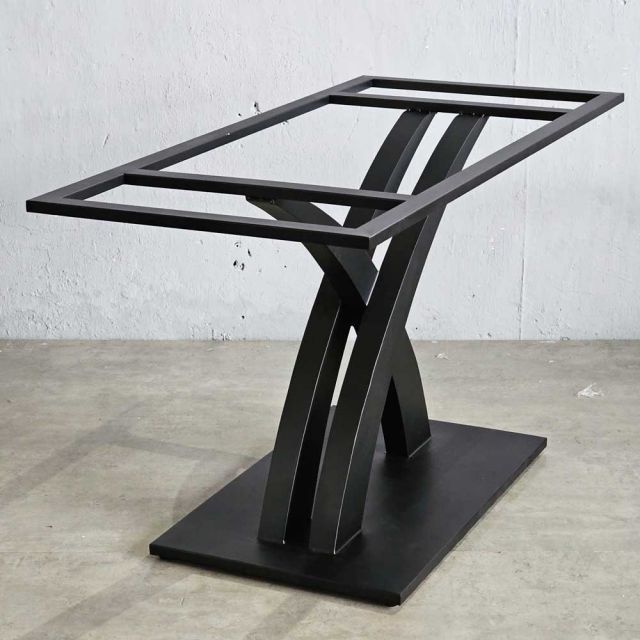Bàn ăn chữ nhật 160x80cm gỗ cao su BA68200