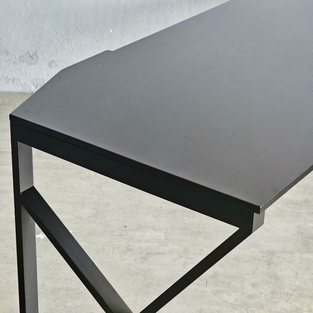 Bàn Gaming chữ K 200x80cm gỗ cao su GD68092