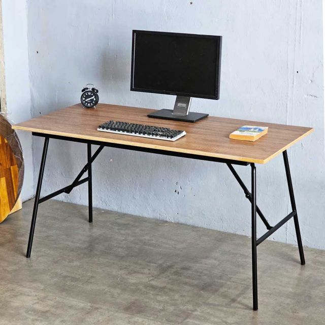 Bàn làm việc gấp gọn ARGON 140x70cm gỗ plywood SPD68223