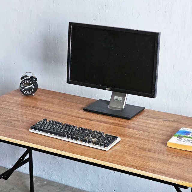 Bàn làm việc gấp gọn ARGON 140x70cm gỗ plywood SPD68223